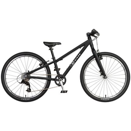 Kubikes 24S Mtb 8-Speed Kids Bike - Black