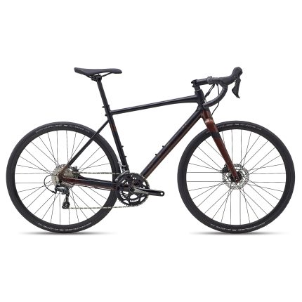 Marin Gestalt 2.5 - Gravel Bike - 2023 - Satin Black / Gloss Dark Chameleon Red