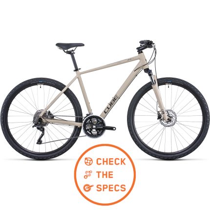 Cube Nature Pro - Crossbike - 2022 - Desert/Black A03