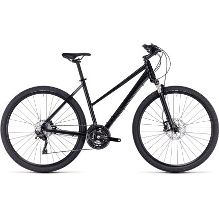 Cube Nature Slx - Women Cross Bike - 2023 - Grey / Black A00