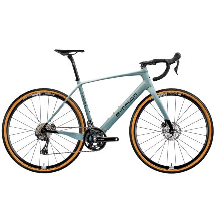 Simplon Inissio Gravel - Grx 810 - Carbon Gravel Bike - 2023 - Shady Grey Matt/ Black Glossy