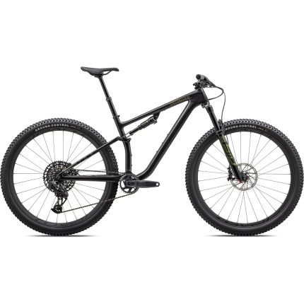 Specialized Epic Evo Expert - 29" Carbon Mountain Bike - 2023 - Gloss Carbon / Gold Ghost Pearl / Pearl