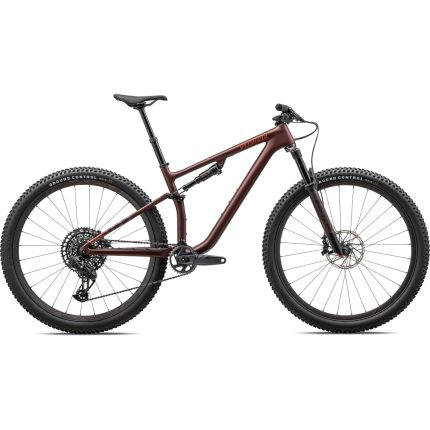 Specialized Epic Evo Expert - 29" Carbon Mountain Bike - Satin Rusted Red / Blaze / Pearl